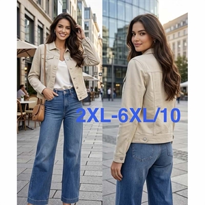 Kurtka jeansowa damska  2XL-6XL