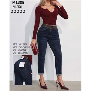 Jeansy damskie  M-3XL