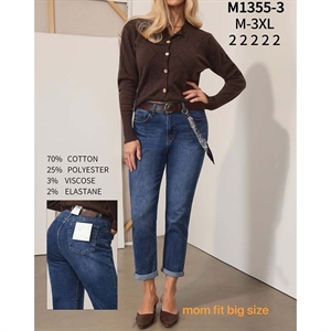 Jeansy damskie  M-3XL