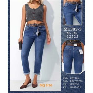 Jeansy damskie  M-3XL