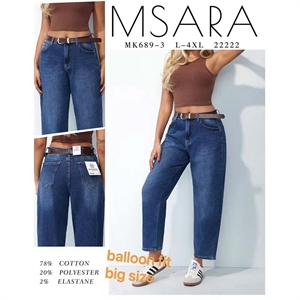 Jeansy damskie  L-4XL