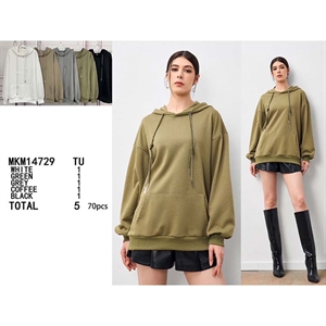 Bluza kangurka damska