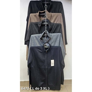 Sweter męski na suwak L-3XL