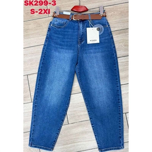 Jeansy damskie Msara  S-2XL