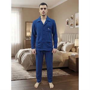 Piżama męska frotte  M-3XL