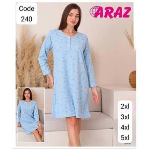 Koszula nocna damska bawełniana  2XL-5XL