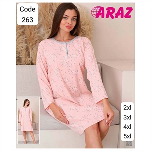 Koszula nocna damska bawełniana  2XL-5XL