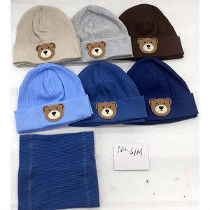 Komplet Czapka + Komin  S/M
