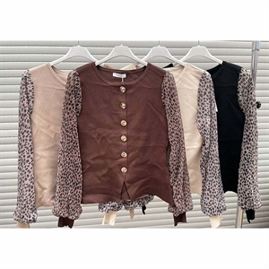 Sweter damski zapinany na guziki