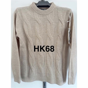 Sweter damski okrągły