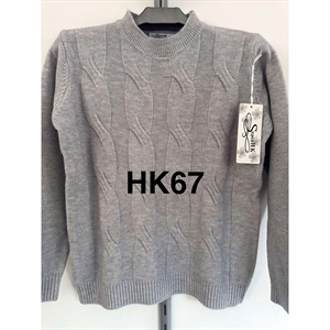Sweter damski okrągły