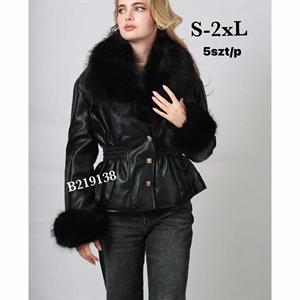 Kurtka damska skórzana  S-2XL