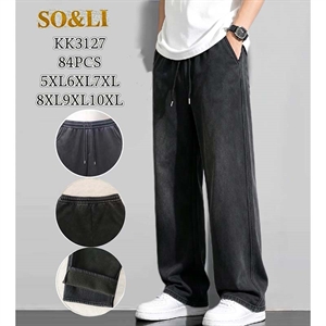 Spodnie ocieplane męskie Big Size  5XL-10XL