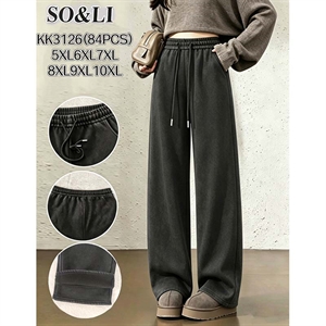 Spodnie ocieplane damskie Big Size  5XL-10XL