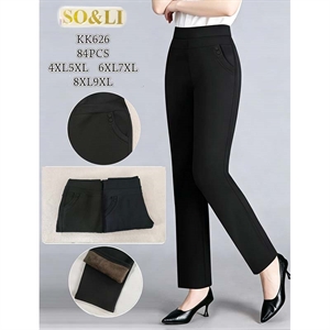 Spodnie ocieplane damskie Big Size  4XL/5XL-8XL/9XL