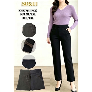 Spodnie ocieplane damskie  M/L-3XL/4XL