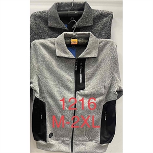 Bluza męska rozpinana na zamek bez kaptura  M-2XL