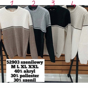 Bluza męska pod szyje produkt Turecki  M-2XL