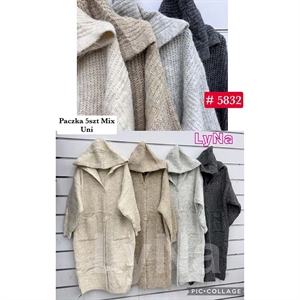 Sweter damski zapinany na guziki