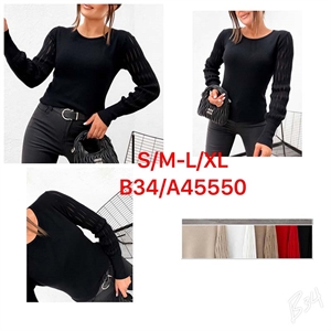 Sweter damski okrągły  S-XL