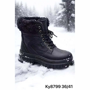 Botki ocieplane damskie 36-41
