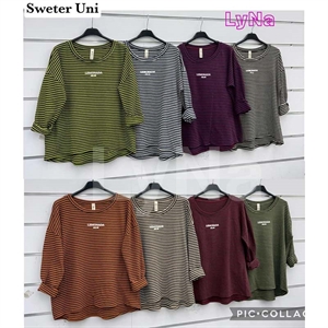 Sweter damski okrągły
