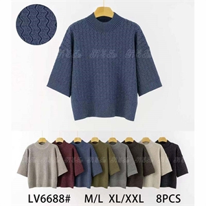 Sweter damski z półgolfem  M/L-XL/2XL