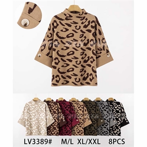 Sweter damski z półgolfem  M/L-XL/2XL
