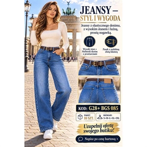 Jeansy damskie  S-2XL