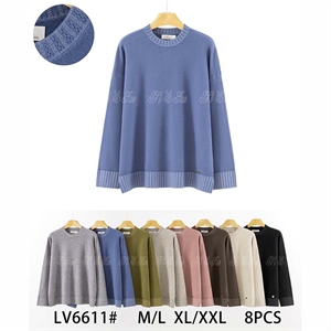 Sweter damski okrągły  M/L-XL/2XL