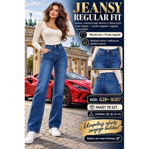 Jeansy damskie  XS-XL(34-42)