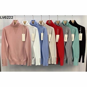 Sweter damski z golfem  S-L