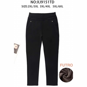 Legginsy ocieplane damskie  2XL/3XL-5XL/6XL
