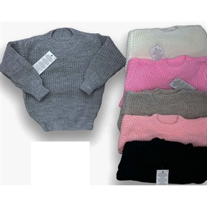 Sweter dziewczęcy z półgolfem produkt Turecki  1-5 lat
