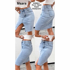 Spódnica jeansowa damska Msara  XS-XL