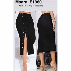 Spódnica jeansowa damska Msara  XS-XL