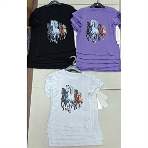 Bluzka bawełna dziewczęca  6-16 lat