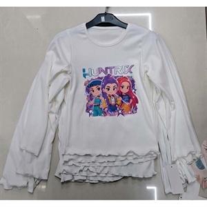 Bluzka dziewczęca prążek  4-14 lat