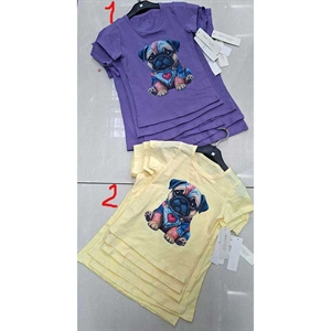 Bluzka bawełna dziewczęca  6-16 lat