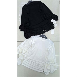 Bluzka dziewczęca prążek  4-14 lat