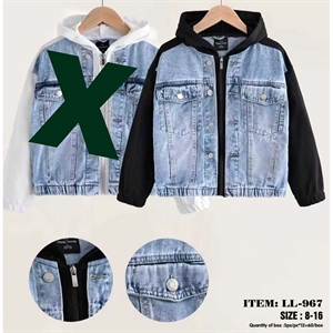 Kurtka jeansowa  8-16 lat