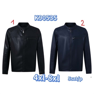 Kurtka męska skórzana (4X-8XL)