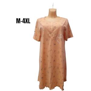 Koszula nocna damska (M-4XL) - Turecki Produkt