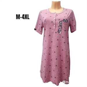 Koszula nocna damska (M-4XL) - Turecki Produkt