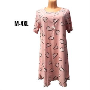 Koszula nocna damska (M-4XL) - Turecki Produkt