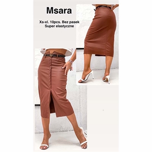 Spódnica ze sztucznej skóry  XS-XL