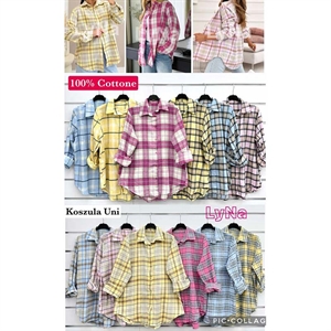 Koszula damska 100% BAWEŁNA - Produkt Włoski