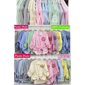 Koszula damska 100% BAWEŁNA - Produkt Włoski