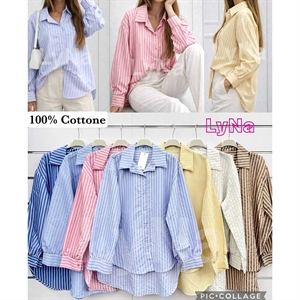 Koszula damska 100% BAWEŁNA - Produkt Włoski