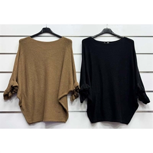 Sweter damski z krótkim rękawem - Produkt Włoski